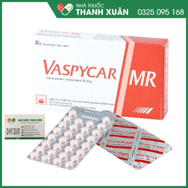 Vaspycar MR - Điều trị triệu chứng ở bệnh nhân đau thắt ngực ổn định không được kiểm soát đầy đủ